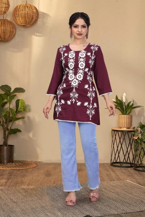 9STAR FASHION MONEY RAYON WITH CHIKANKARI EMBROIDERY WORK kurti   9star fashion money rayon with chikankari embroidery work kurti 6 2025 05 30 12 30 17.jpeg