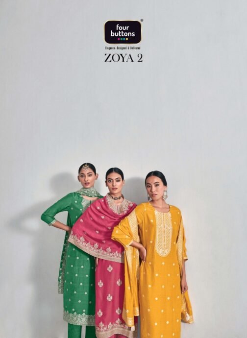 FOUR BUTTONS ZOYA VOL 2 JACQUARD READYMADE SUITS SURAT  FOUR BUTTONS ZOYA VOL 2 JACQUARD READYMADE SUITS SURAT,  FOUR BUTTONS ZOYA VOL 2 JACQUARD READYMADE SUITS SURAT CATALOGUE AT BEST PRICE, BUY FOUR BUTTONS ZOYA VOL 2 JACQUARD READYMADE SUITS SURAT CATALOGUE AT CHEAP PRICE, BUY FOUR BUTTONS ZOYA VOL 2 JACQUARD READYMADE SUITS SURAT CATALOGUE AT BEST RATE, BUY FOUR BUTTONS ZOYA VOL 2 JACQUARD READYMADE SUITS SURAT CATALOGUE AT CHEAP RATE, FOUR BUTTONS ZOYA VOL 2 JACQUARD READYMADE SUITS SURAT latest catalogue 2025 FOUR BUTTONS ZOYA VOL 2 JACQUARD READYMADE SUITS SURAT 1