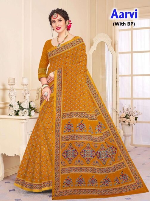Aarvi Devson Heavy Cotton Printed wholesale saree   aarvi devson heavy cotton printed wholesale saree 2 2025 05 26 17 01 10.jpg
