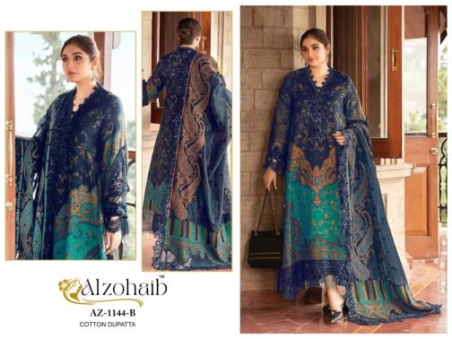 ALZOHAIB AZ-1144 A-B pure cotton wholesale suit   alzohaib az 1144 a b pure cotton wholesale suit 1 2025 05 25 16 27 04.jpeg