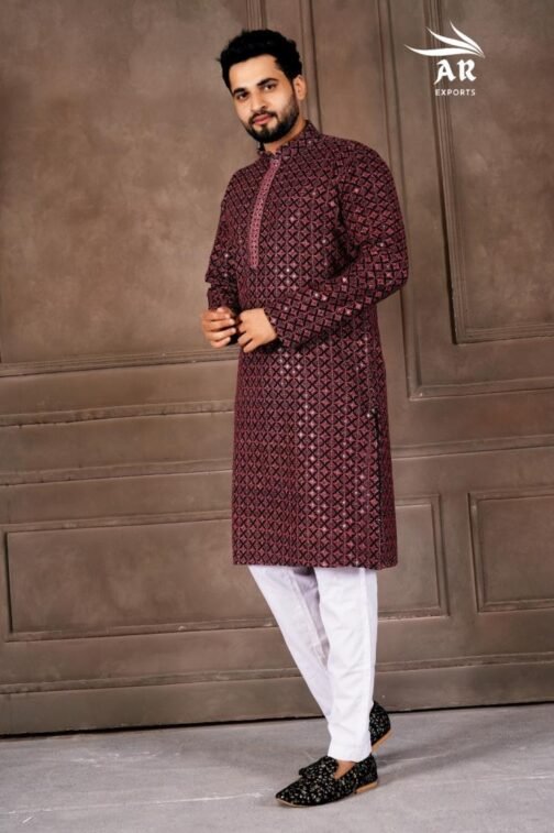 ar exports veshbusha vol 1 series 1401-1404 rayon shifflli work mens kurta   ar exports veshbusha vol 1 series 1401 1404 rayon shifflli work mens kurta 14 2025 05 26 16 18 33.jpeg