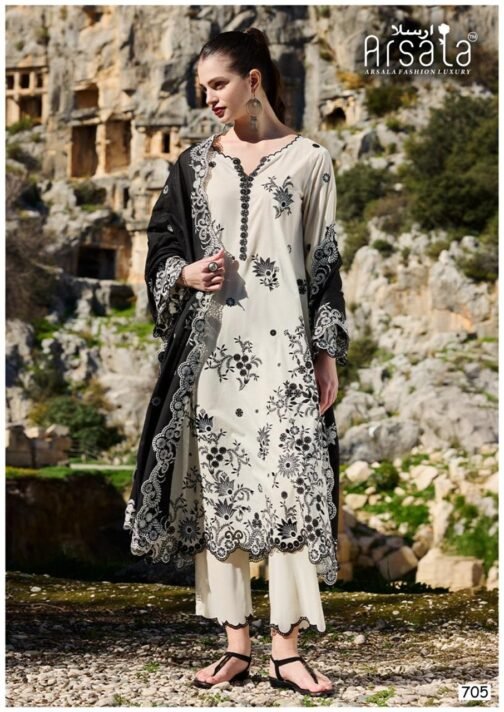 Arsala Amira Vol-07 series 701-706 Pure Heavy Lawn Cotton wholesale suit   arsala amira vol 07 series 701 706 pure heavy lawn cotton wholesale suit 1 2025 05 28 20 11 58.jpg