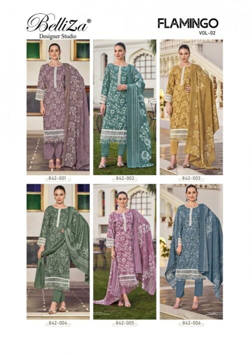 belliza flamingo vol 2 series 842001-842006 COTTON wholesale suit   belliza flamingo vol 2 series 842001 842006 cotton wholesale suit 4 2025 05 20 12 22 16.jpeg