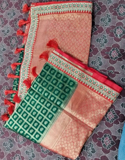 BT-53 Gajraj Dola Silk with Weaving Work Wholesale Saree in Surat   bt 53 gajraj dola silk with weaving work wholesale saree in surat 1 2025 01 08 18 13 12.jpeg