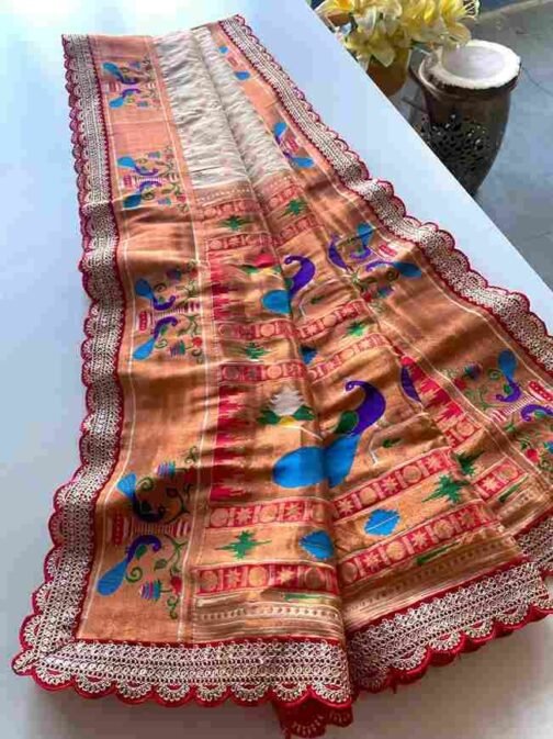 BT-53 Mihira Lace Pure Paithani Silk Polka Weaving Wholesale Sarees in Surat   bt 53 mihira lace pure paithani silk polka weaving wholesale sarees in surat 16 2025 01 13 14 26 21.jpeg