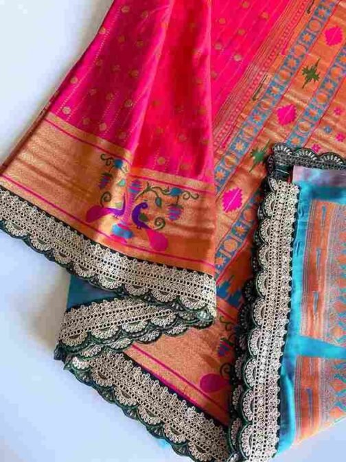 BT-53 Mihira Lace Pure Paithani Silk Polka Weaving Wholesale Sarees in Surat   bt 53 mihira lace pure paithani silk polka weaving wholesale sarees in surat 17 2025 01 13 14 26 21.jpeg