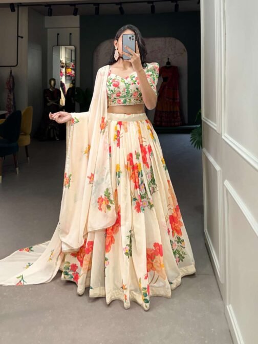 CHHAVI Floral Print Georgette wholesale Lehengas   chhavi floral print georgette wholesale lehengas 1 2025 05 23 13 02 48.jpeg