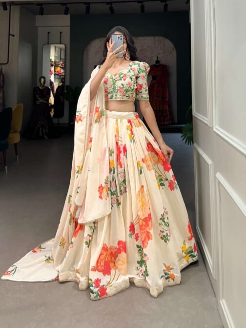 CHHAVI Floral Print Georgette wholesale Lehengas   chhavi floral print georgette wholesale lehengas 2025 05 23 13 02 47.jpeg