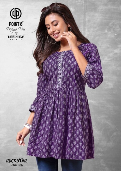 Deeptex RockStar Vol-1 series 1001-1010 Katha Short Tunic Tops   deeptex rockstar vol 1 series 1001 1010 katha short tunic tops 5 2025 05 20 12 32 19.jpg
