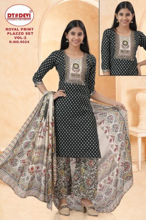 dt devi 9024 royal print plazzo set vol 2 cotton wholesale suit   dt devi 9024 royal print plazzo set vol 2 cotton wholesale suit 2 2025 05 24 13 43 14.jpeg