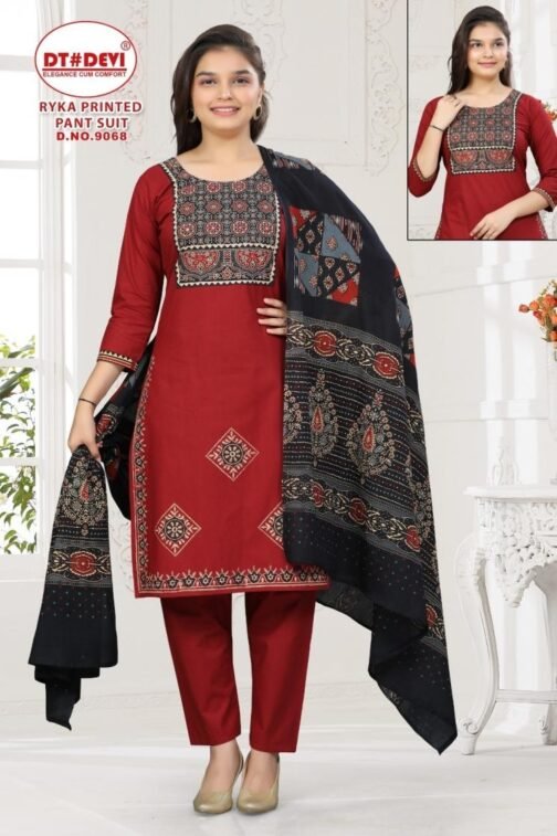 dt devi ryka printed pant suit 9068 cotton wholesale suit   dt devi ryka printed pant suit 9068 cotton wholesale suit 4 2025 05 19 16 44 52.jpeg