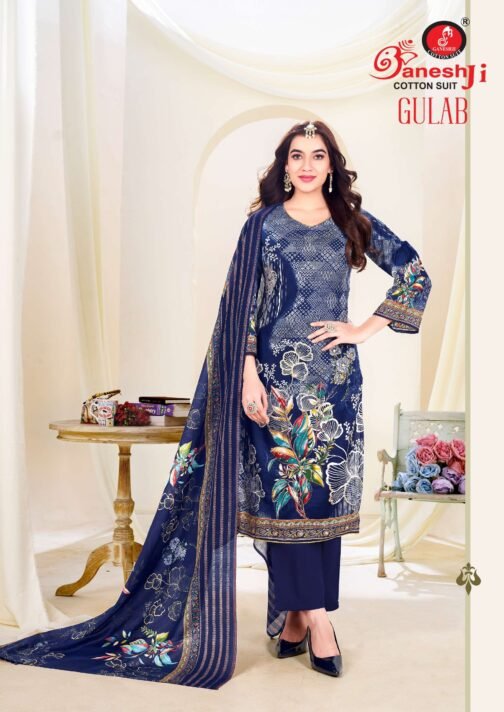 Ganeshji Gulab Vol-01 series 1001-1008 Pure Heavy Soft Cotton wholesale suit   ganeshji gulab vol 01 series 1001 1008 pure heavy soft cotton wholesale suit 2 2025 05 27 20 50 29.jpg