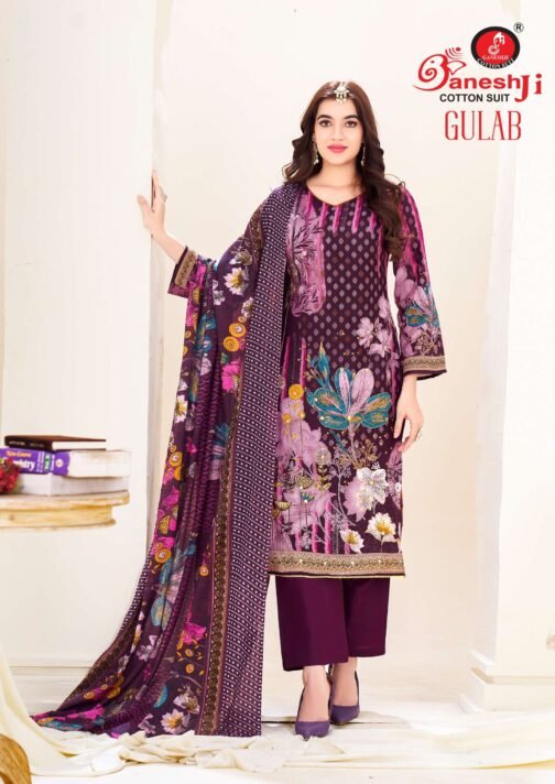 Ganeshji Gulab Vol-01 series 1001-1008 Pure Heavy Soft Cotton wholesale suit   ganeshji gulab vol 01 series 1001 1008 pure heavy soft cotton wholesale suit 3 2025 05 27 20 50 29.jpg