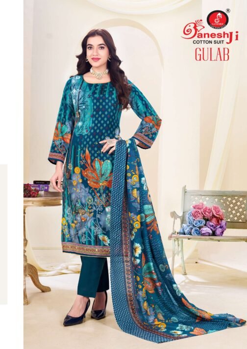 Ganeshji Gulab Vol-01 series 1001-1008 Pure Heavy Soft Cotton wholesale suit   ganeshji gulab vol 01 series 1001 1008 pure heavy soft cotton wholesale suit 4 2025 05 27 20 50 29.jpg