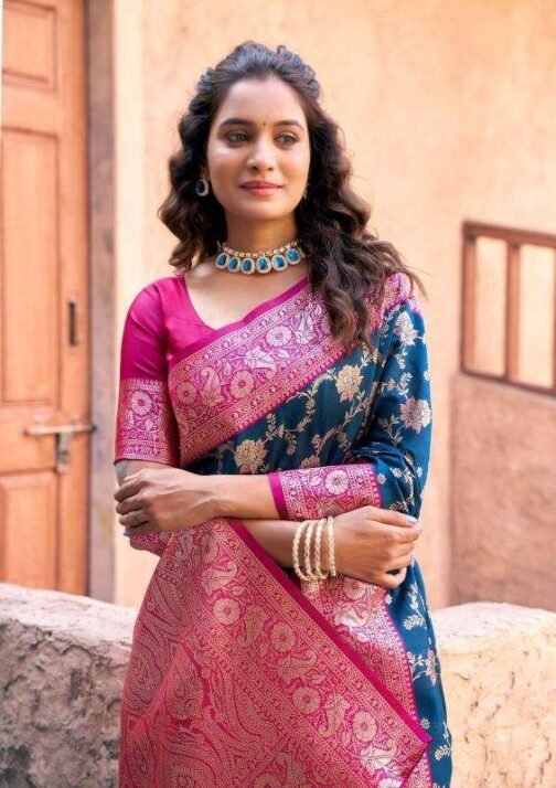 gobuni sanvi silk series 1301-1306 Silk wholesale saree in surat   gobuni sanvi silk series 1301 1306 silk wholesale saree in surat 1 2025 02 01 13 31 01.jpeg