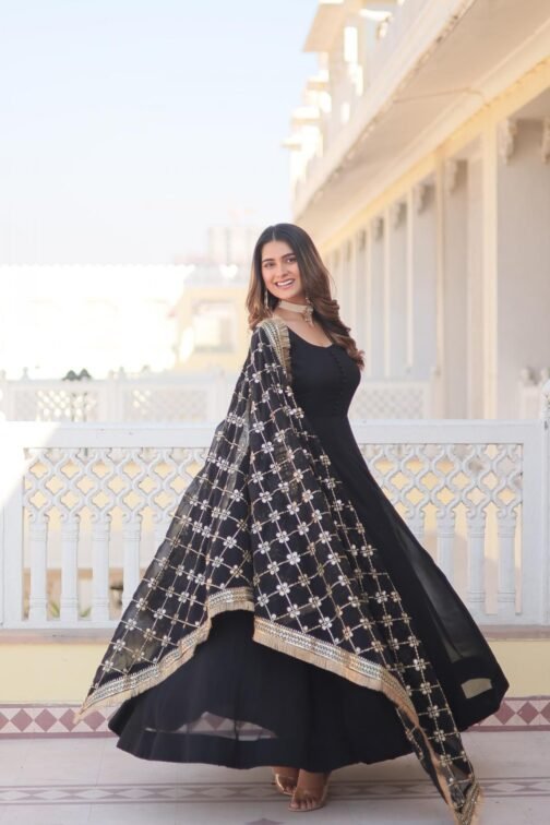 ka 1070 faux blooming readymade exclusive design gown with dupatta   ka 1070 faux blooming readymade exclusive design gown with dupatta 12 2025 05 19 16 50 06.jpeg