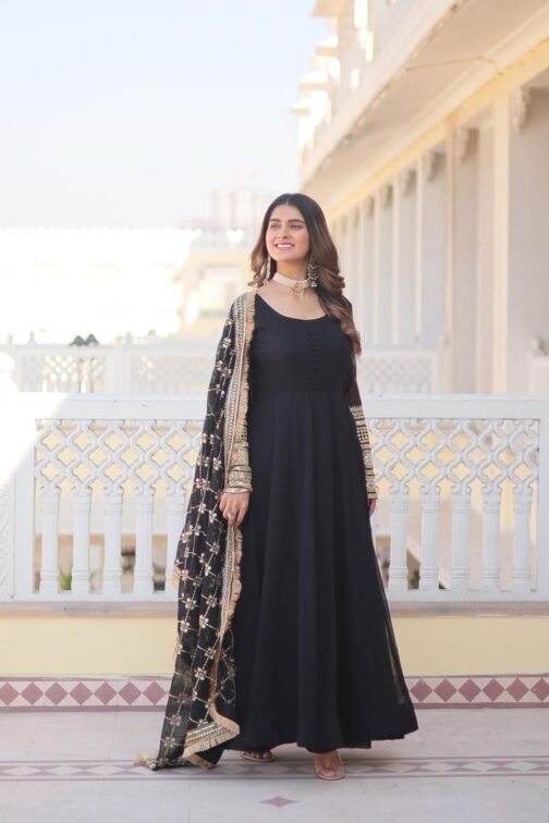 ka 1070 faux blooming readymade exclusive design gown with dupatta   ka 1070 faux blooming readymade exclusive design gown with dupatta 15 2025 05 19 16 50 06.jpeg