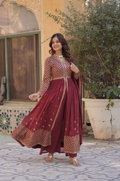 ka 1149 traditional faux georgette fully stitch kurti pant with dupatta   ka 1149 traditional faux georgette fully stitch kurti pant with dupatta 13 2025 05 19 16 52 16.jpeg