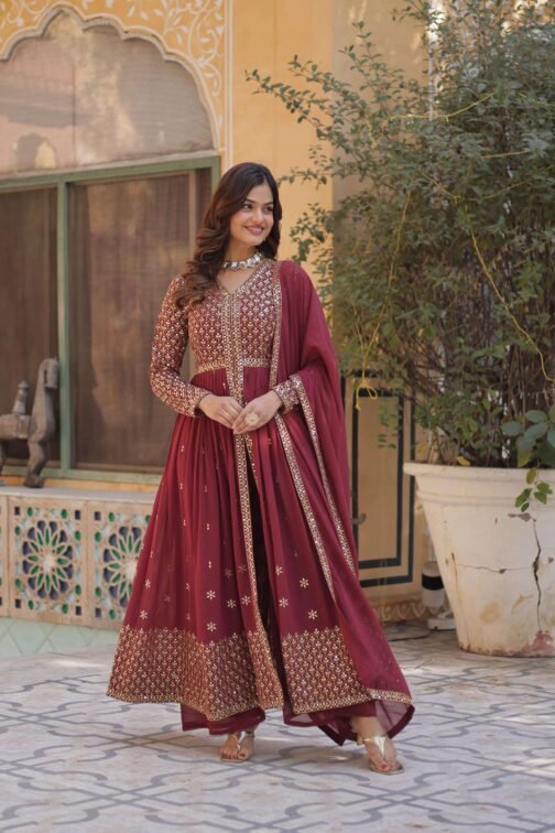 ka 1149 traditional faux georgette fully stitch kurti pant with dupatta   ka 1149 traditional faux georgette fully stitch kurti pant with dupatta 14 2025 05 19 16 52 16.jpeg