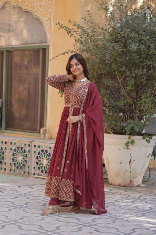 ka 1149 traditional faux georgette fully stitch kurti pant with dupatta   ka 1149 traditional faux georgette fully stitch kurti pant with dupatta 2 2025 05 19 16 52 16.jpeg