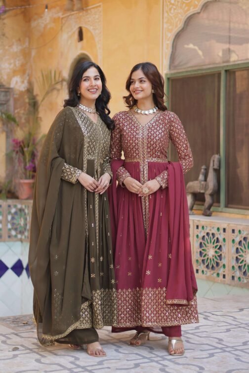 ka 1149 traditional faux georgette fully stitch kurti pant with dupatta   ka 1149 traditional faux georgette fully stitch kurti pant with dupatta 3 2025 05 19 16 52 16.jpeg