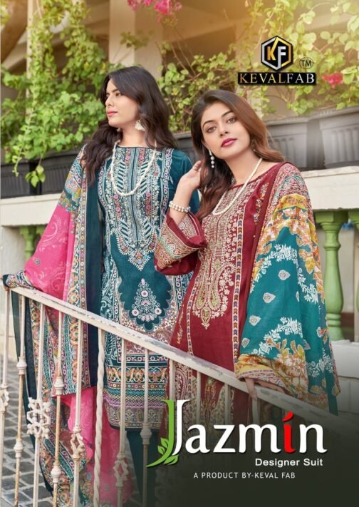 Keval Fab Jazmin Vol-01 series 101-108 Premium Soft Cotton wholesale suit   keval fab jazmin vol 01 series 101 108 premium soft cotton wholesale suit 2025 05 20 12 34 20.jpg