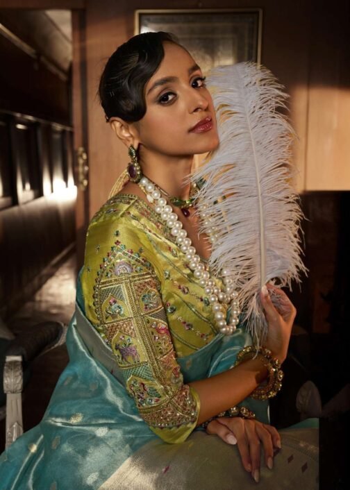 Kira Koski Pure Tissue Paithani with Heavy Contrast Designer saree   kira koski pure tissue paithani with heavy contrast designer saree 14 2025 05 30 18 57 41.jpeg