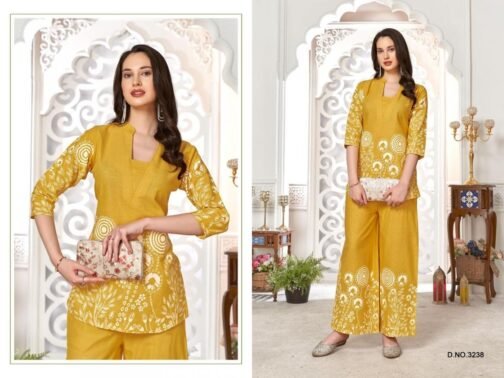 ladies flavour 3234-3239 cambric cotton wholesale  co-ord set   ladies flavour 3234 3239 cambric cotton wholesale co ord set 1 2025 05 24 14 10 53.jpeg