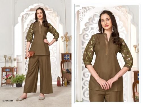 ladies flavour 3234-3239 cambric cotton wholesale  co-ord set   ladies flavour 3234 3239 cambric cotton wholesale co ord set 3 2025 05 24 14 10 53.jpeg