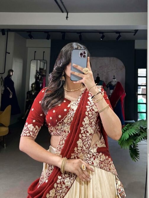 lnb1238 tussar silk gorgeous look stitch lehenga unstitch choli for womens   lnb1238 tussar silk gorgeous look stitch lehenga unstitch choli for womens 1 2025 05 19 16 42 14.jpeg