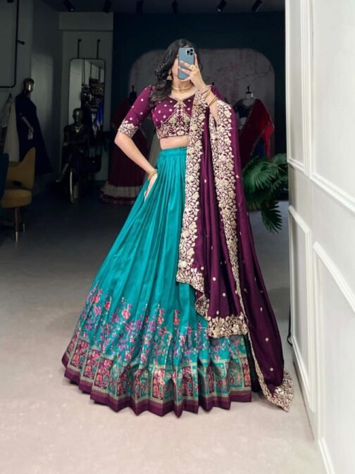 lnb1238 tussar silk gorgeous look stitch lehenga unstitch choli for womens   lnb1238 tussar silk gorgeous look stitch lehenga unstitch choli for womens 10 2025 05 19 16 42 14.jpeg