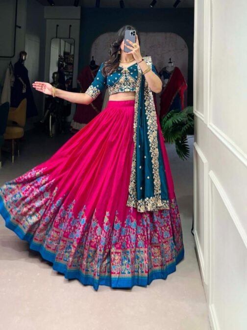 lnb1238 tussar silk gorgeous look stitch lehenga unstitch choli for womens   lnb1238 tussar silk gorgeous look stitch lehenga unstitch choli for womens 15 2025 05 19 16 42 14.jpeg
