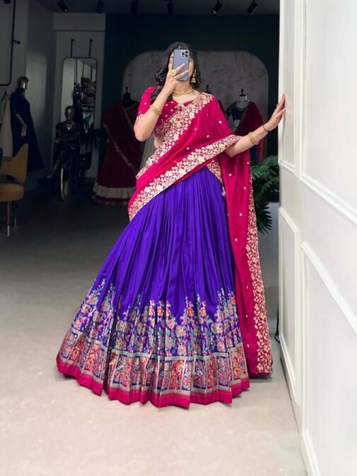 lnb1238 tussar silk gorgeous look stitch lehenga unstitch choli for womens   lnb1238 tussar silk gorgeous look stitch lehenga unstitch choli for womens 16 2025 05 19 16 42 14.jpeg