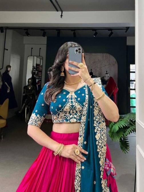 lnb1238 tussar silk gorgeous look stitch lehenga unstitch choli for womens   lnb1238 tussar silk gorgeous look stitch lehenga unstitch choli for womens 4 2025 05 19 16 42 14.jpeg