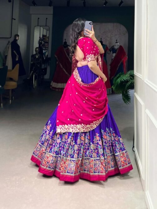 lnb1238 tussar silk gorgeous look stitch lehenga unstitch choli for womens   lnb1238 tussar silk gorgeous look stitch lehenga unstitch choli for womens 8 2025 05 19 16 42 14.jpeg