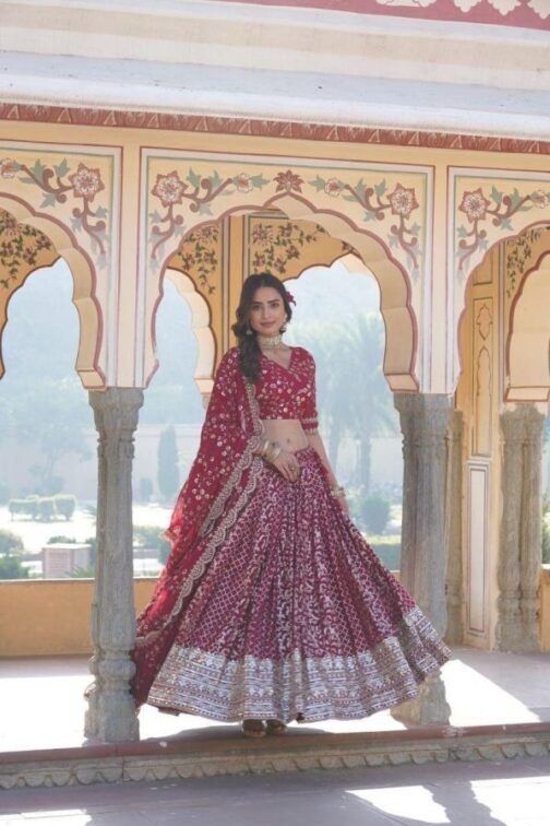 lw 7093 unique viscose jacquard stitch lehenga unstitch choli for wedding   lw 7093 unique viscose jacquard stitch lehenga unstitch choli for wedding 2025 05 19 16 55 20.jpeg