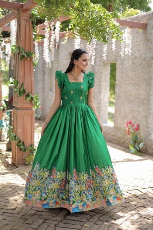 lw 9151 dola silk readymade attractive look flair gown   lw 9151 dola silk readymade attractive look flair gown 7 2025 05 18 14 25 37.jpeg