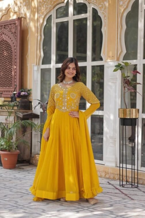 lw 9223 readymade faux blooming georgette stylish gown with dupatta supplier   lw 9223 readymade faux blooming georgette stylish gown with dupatta supplier 6 2025 05 17 17 33 04.jpeg