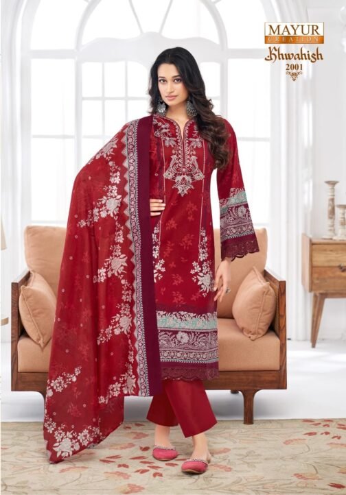 Mayur Khwahish Vol-02 series 2001-2008 Pure Lawn Cotton wholesale suit   mayur khwahish vol 02 series 2001 2008 pure lawn cotton wholesale suit 2 2025 05 27 20 51 55.jpg