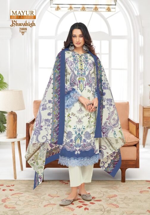 Mayur Khwahish Vol-02 series 2001-2008 Pure Lawn Cotton wholesale suit   mayur khwahish vol 02 series 2001 2008 pure lawn cotton wholesale suit 5 2025 05 27 20 51 55.jpg