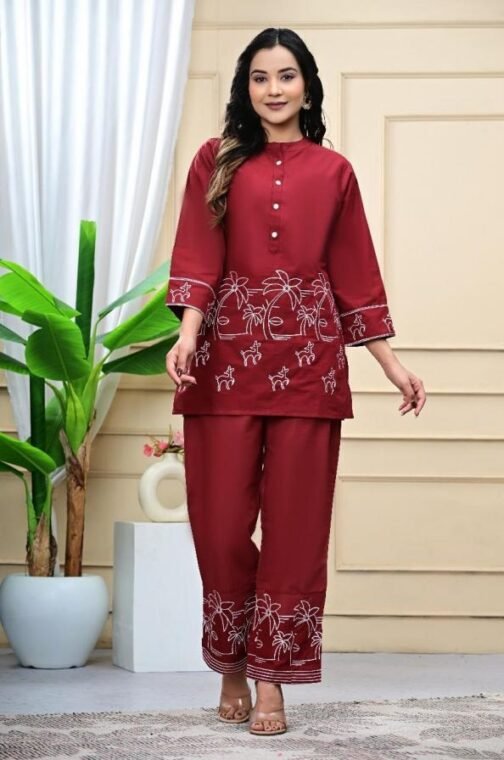 pattern co-ord set of pure cotton full stitched big size combo 2pcs dress   pattern co ord set of pure cotton full stitched big size combo 2pcs dress 14 2025 05 28 20 10 30.jpeg