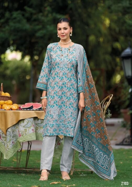 shree fabs bin saeed lawn collection vol 21 series 2101-2106 pure cotton wholesale suit   shree fabs bin saeed lawn collection vol 21 series 2101 2106 pure cotton wholesale suit 9 2025 05 22 17 01 40.jpeg