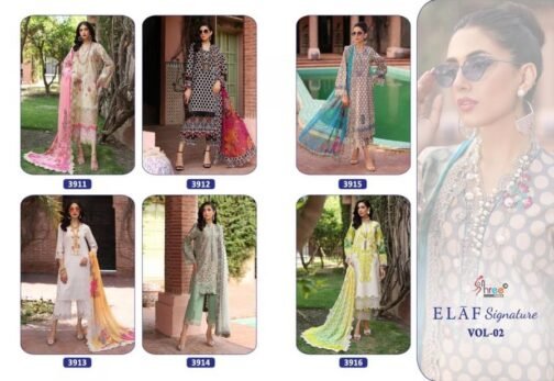 shree fabs elaf signature vol 2 series 3911-3916 lawn cotton wholesale suit   shree fabs elaf signature vol 2 series 3911 3916 lawn cotton wholesale suit 6 2025 05 28 20 07 32.jpeg