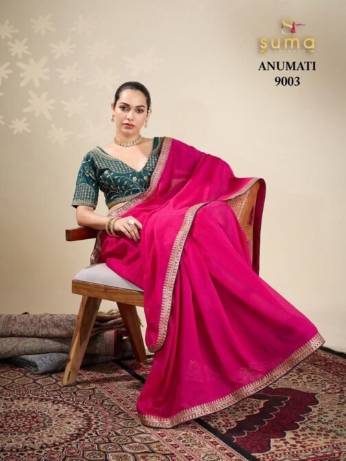 suma designer anumati series 9001-9006 Vichitra wholesale saree   suma designer anumati series 9001 9006 vichitra wholesale saree 2 2025 05 24 13 37 25.jpeg