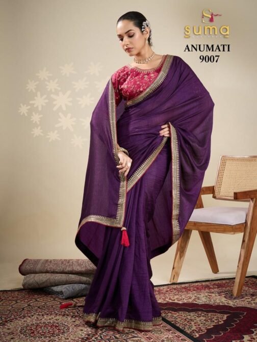 suma designer anumati series 9001-9006 Vichitra wholesale saree   suma designer anumati series 9001 9006 vichitra wholesale saree 6 2025 05 24 13 37 25.jpeg
