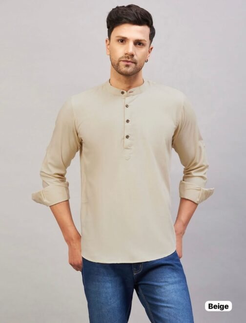Tradition 2.0 Premium Cotton Short Kurta for every function   tradition 2 0 premium cotton short kurta for every function 1 2025 05 04 19 00 54.jpeg