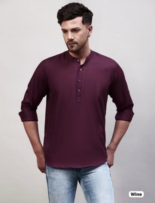 Tradition 2.0 Premium Cotton Short Kurta for every function   tradition 2 0 premium cotton short kurta for every function 3 2025 05 04 19 00 54.jpeg