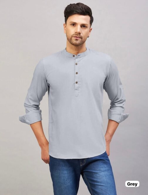 Tradition 2.0 Premium Cotton Short Kurta for every function   tradition 2 0 premium cotton short kurta for every function 5 2025 05 04 19 00 54.jpeg