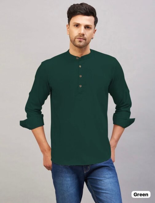 Tradition 2.0 Premium Cotton Short Kurta for every function   tradition 2 0 premium cotton short kurta for every function 6 2025 05 04 19 00 54.jpeg