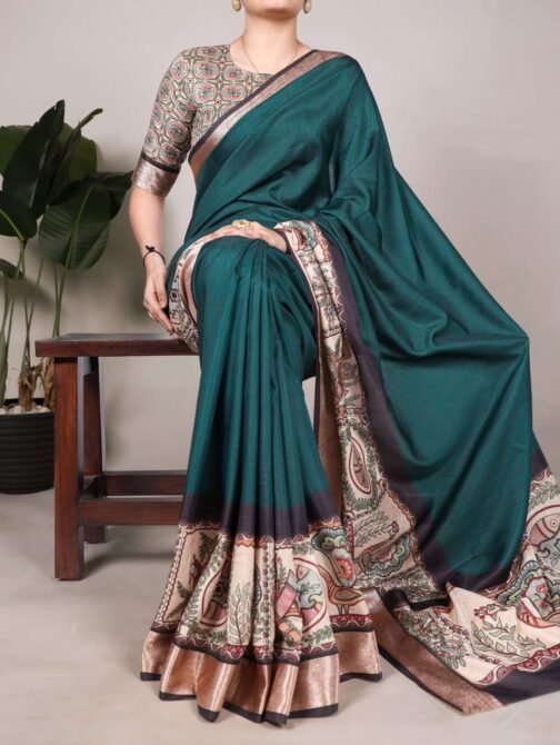 YNF7022CFE Tussar Silk With Viscose Border wholesale saree   ynf7022cfe tussar silk with viscose border wholesale saree 1 2025 05 30 18 50 28.jpeg